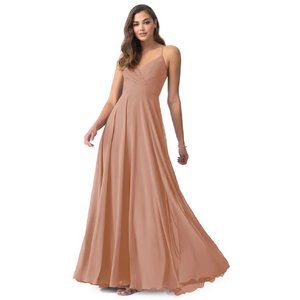Azazie Avelina Dress - Champagne Rose